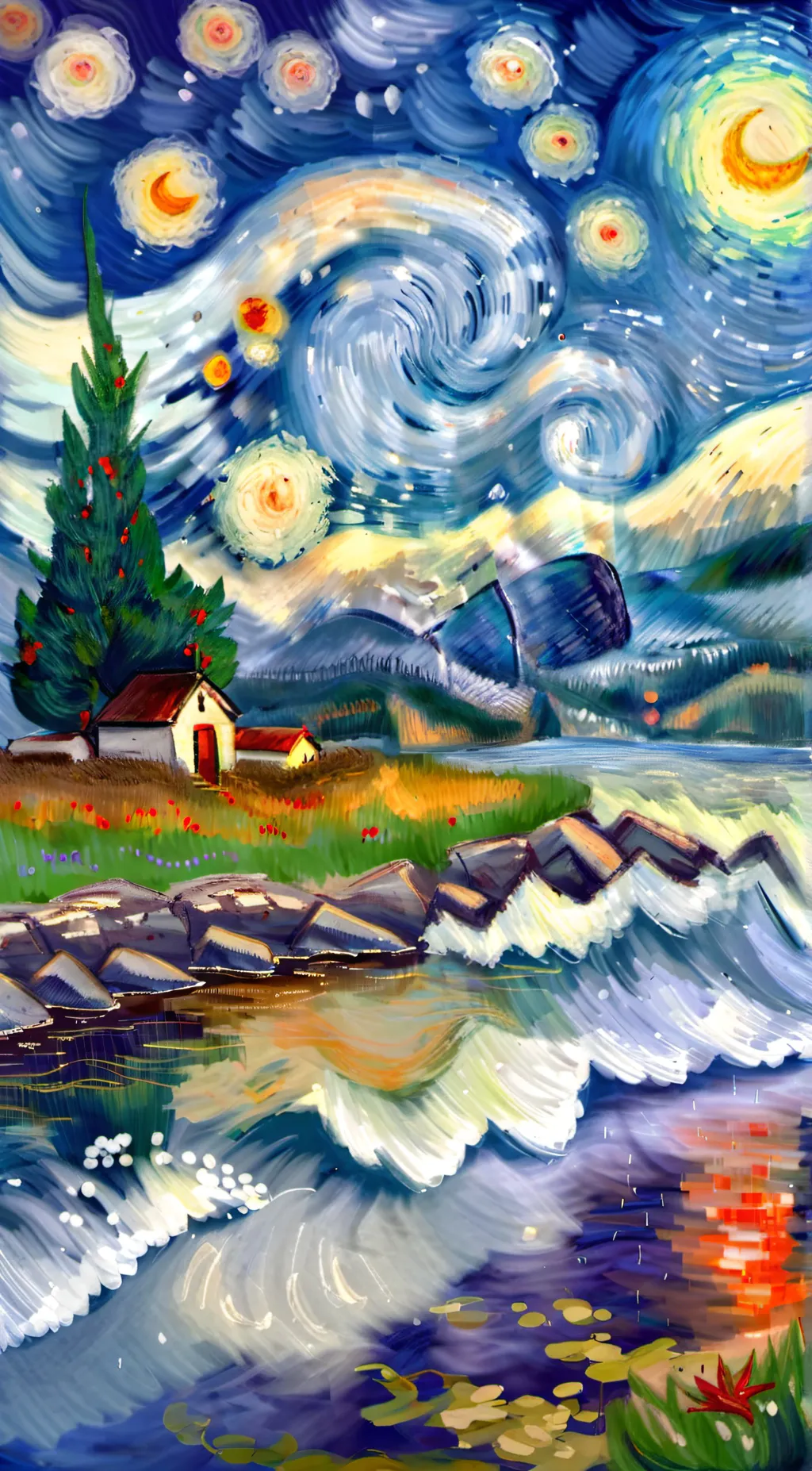 ai character: Smart  background