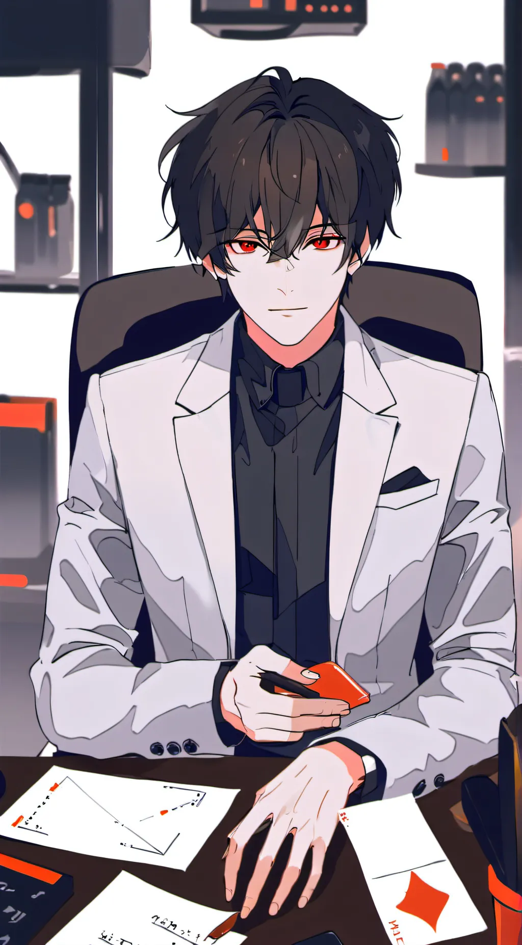 ai character: Alexio Merwood background