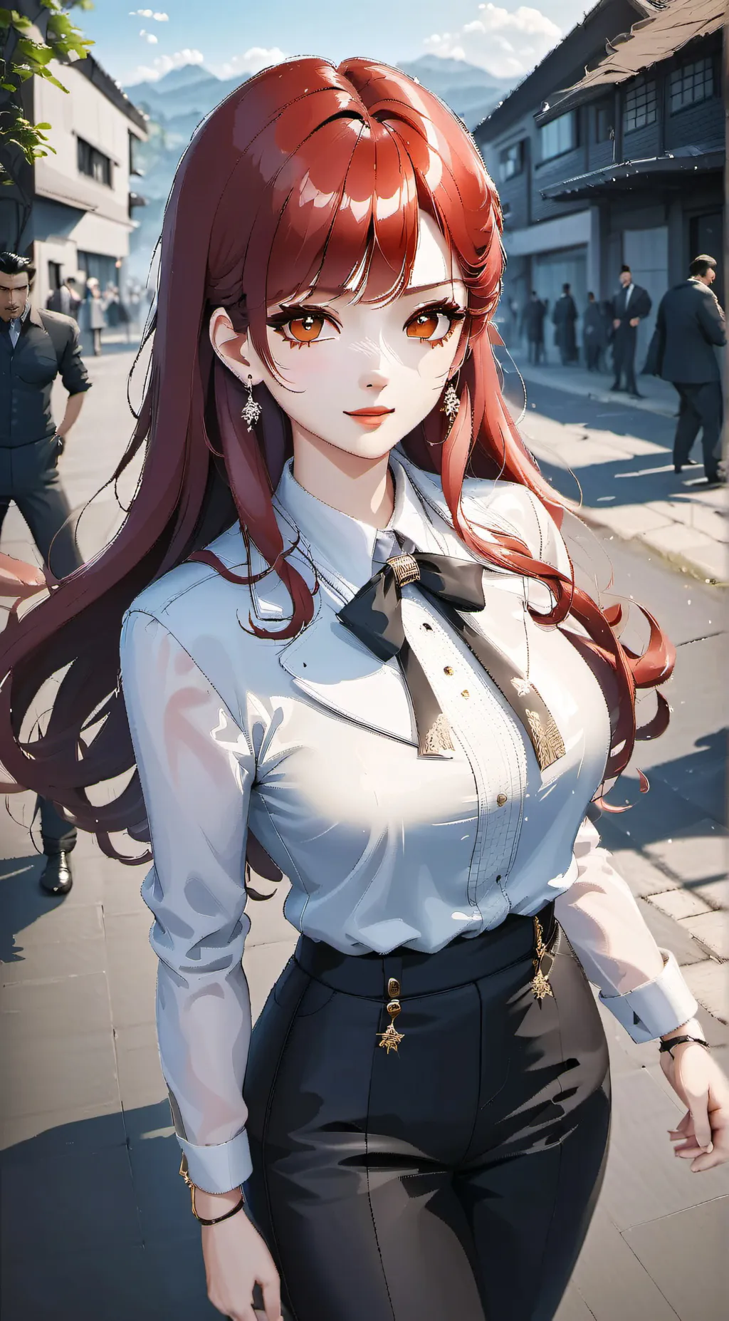 ai character: Emmy  background