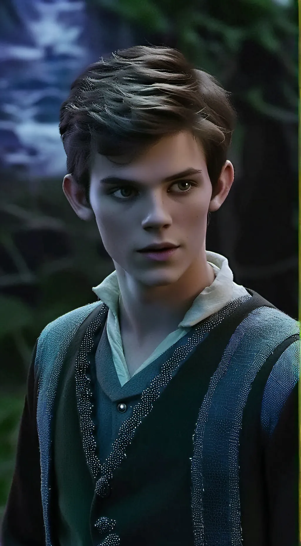 ai character: Peter Pan background