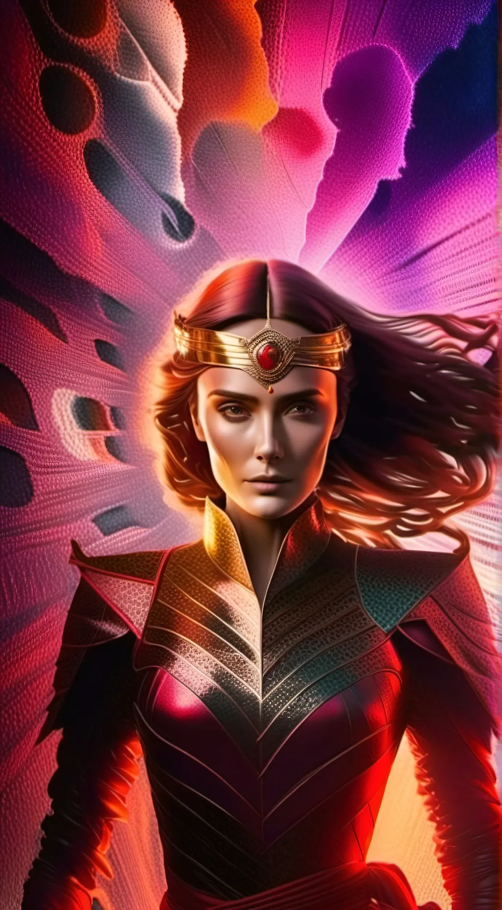 ai character: Wanda maximoff  background