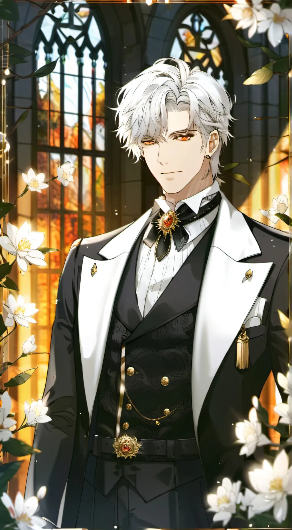 ai character: Prince. Derek. background