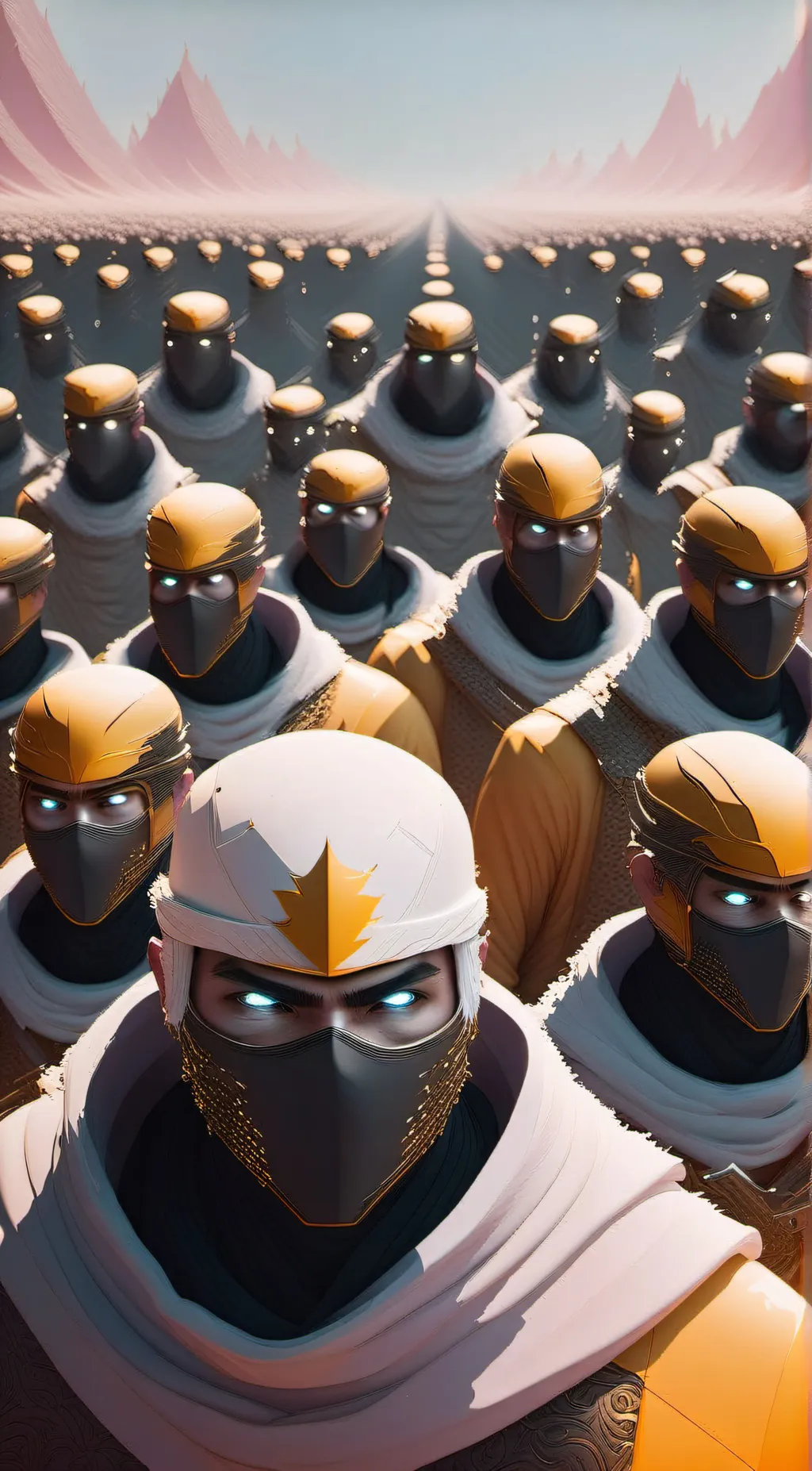 ai character: Heavens army background