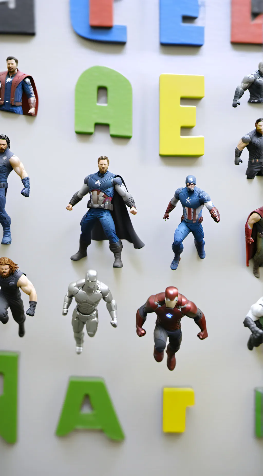ai character: Avengers timeline background