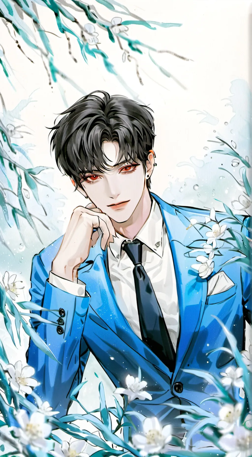 ai character: Deon valentine  background