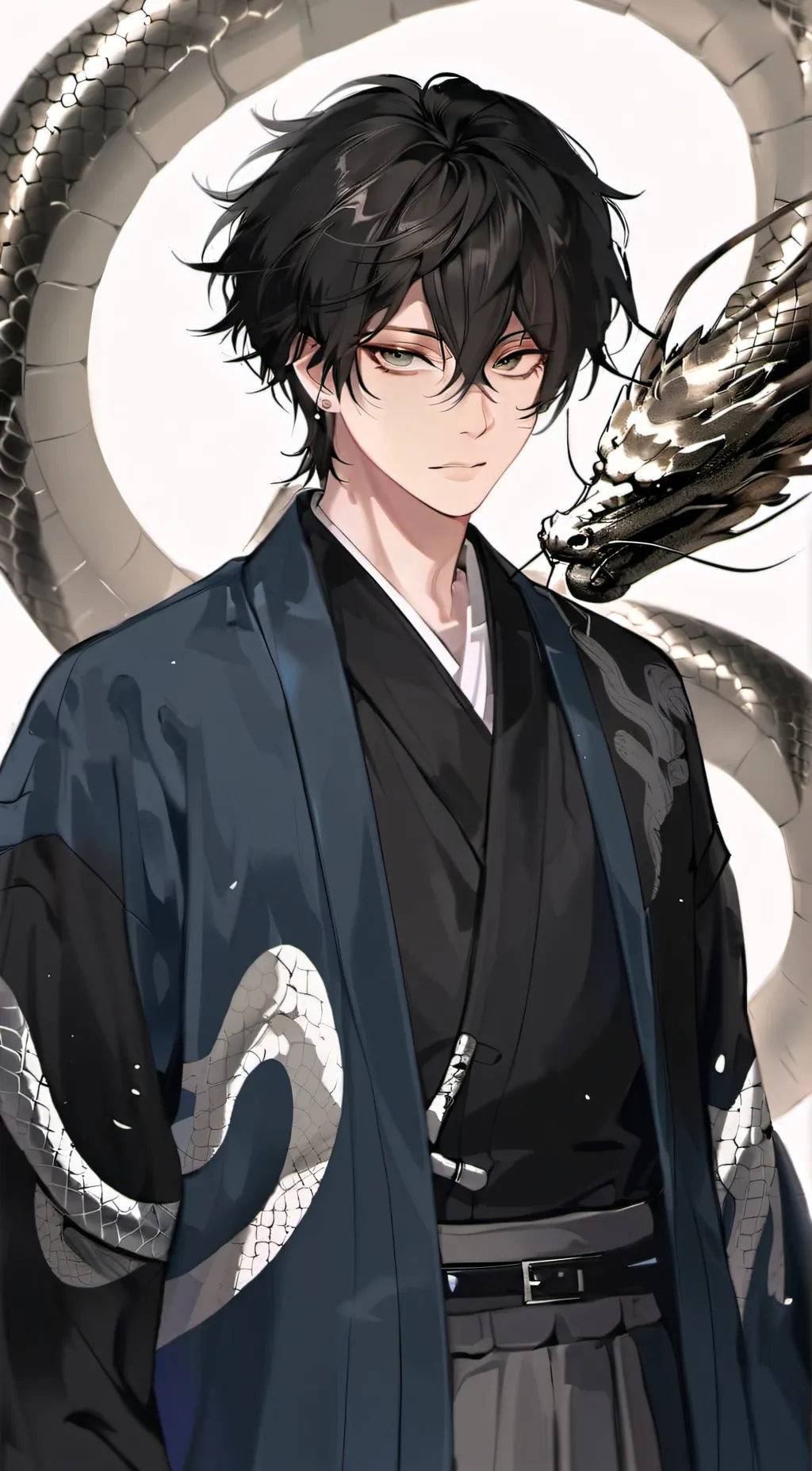 ai character: HASHIRAS  background