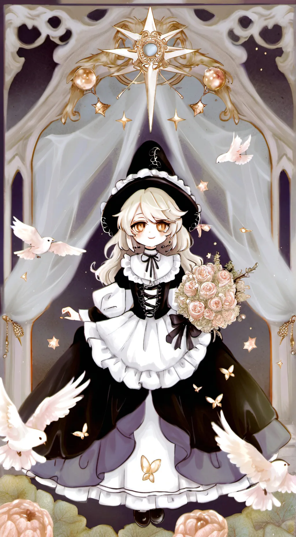 ai character: 🖤Amber🖤 background