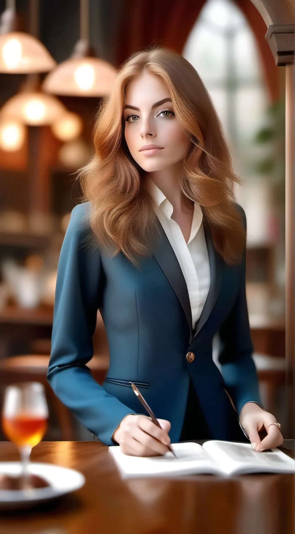 ai character: Anna background