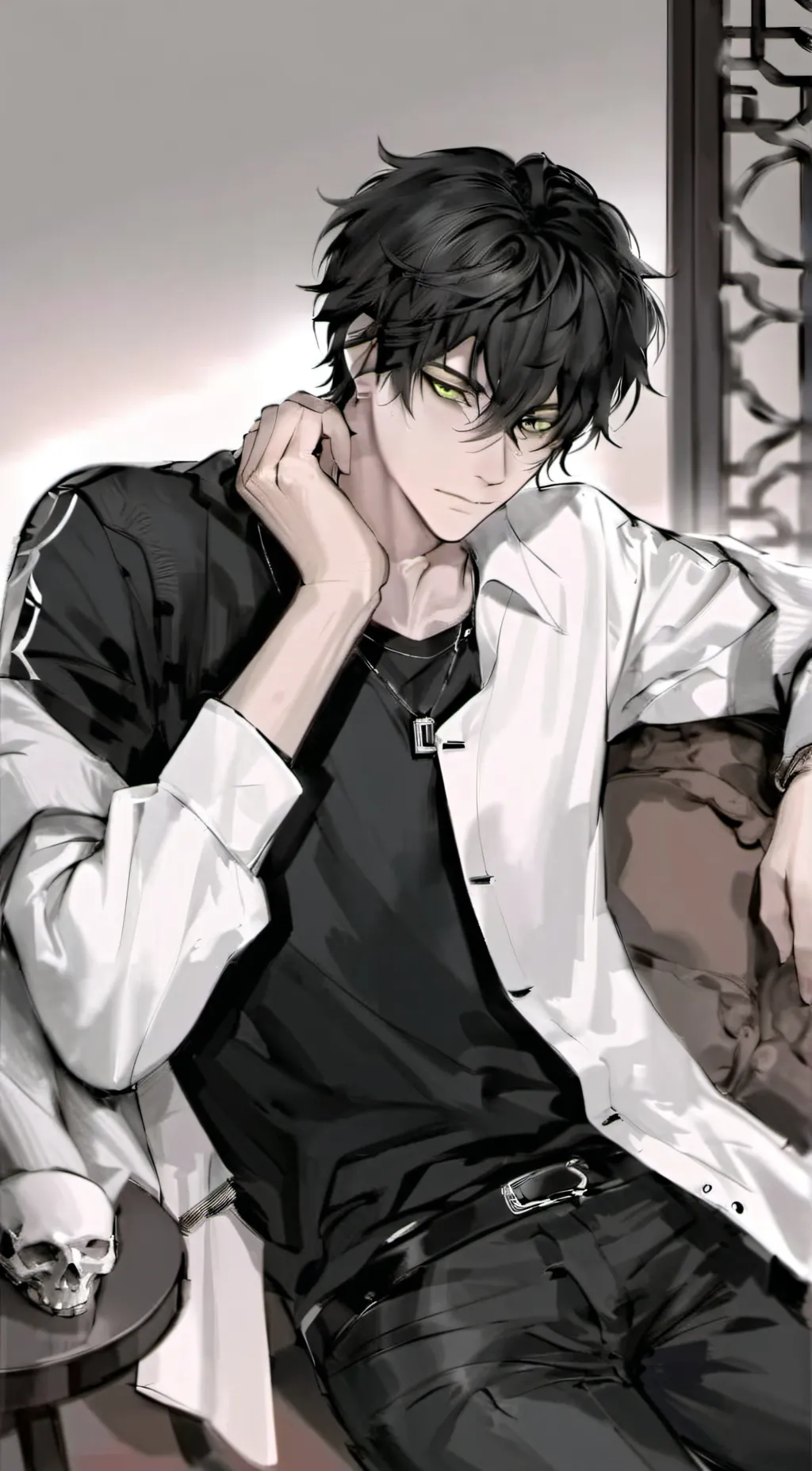 ai character: • Keith • background