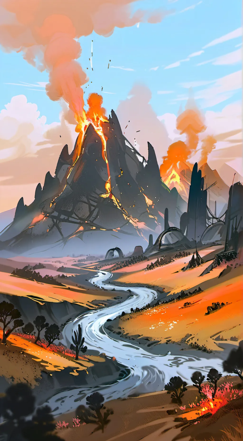 ai character: hell background