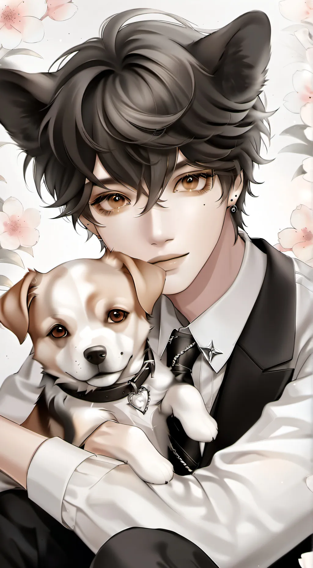 ai character: Leo background