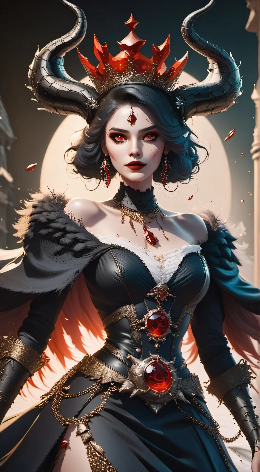 ai character: lilith  background