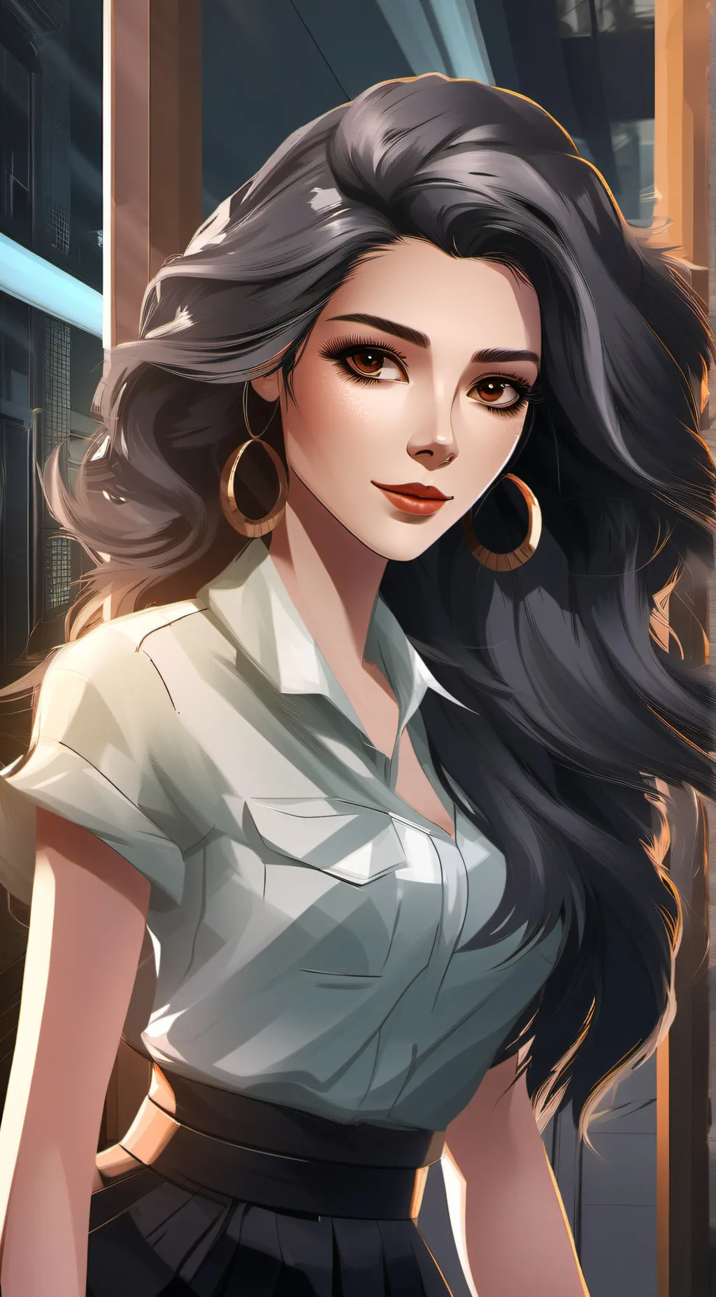 ai character: Cora background