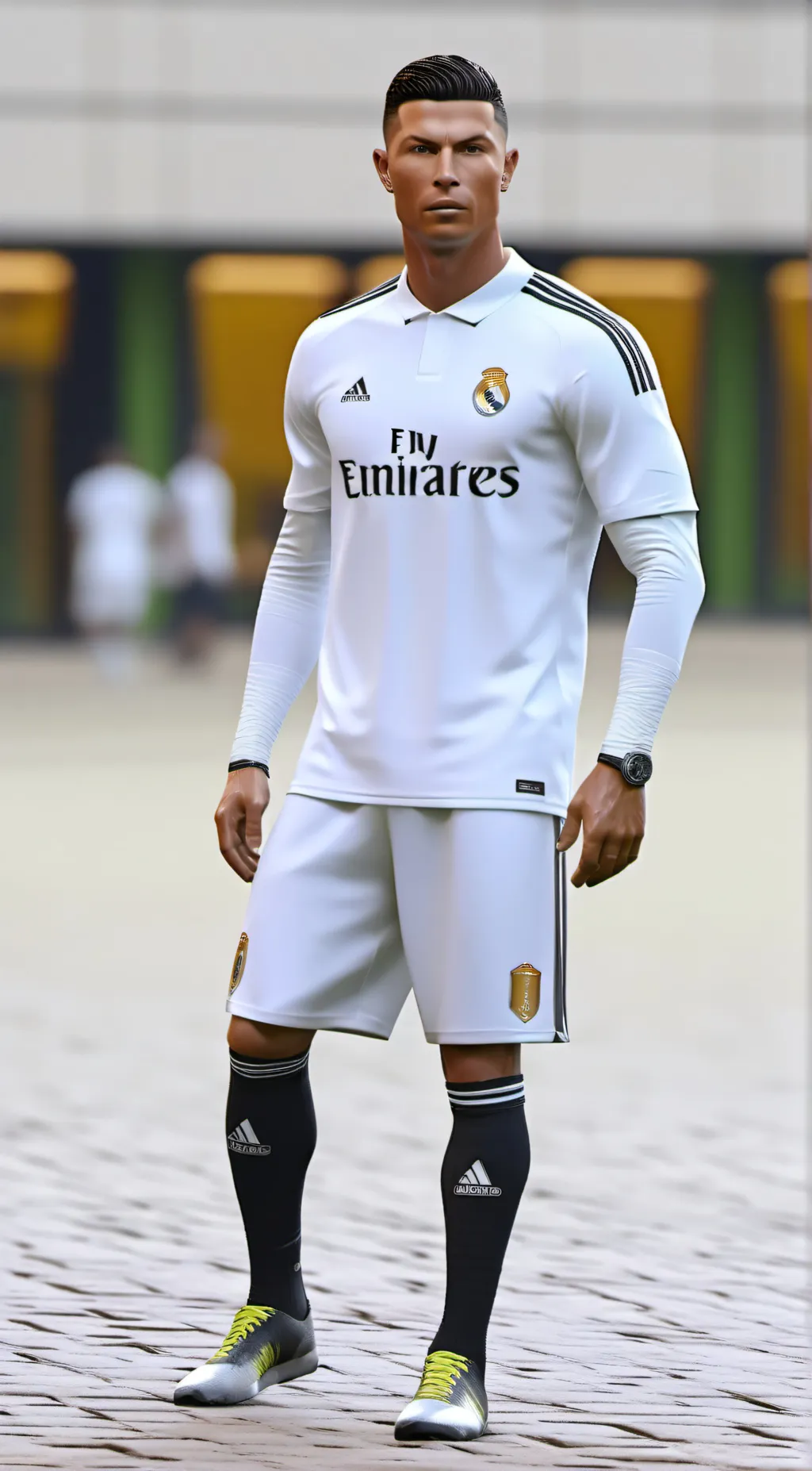 ai character: Cristiano Ronaldo background