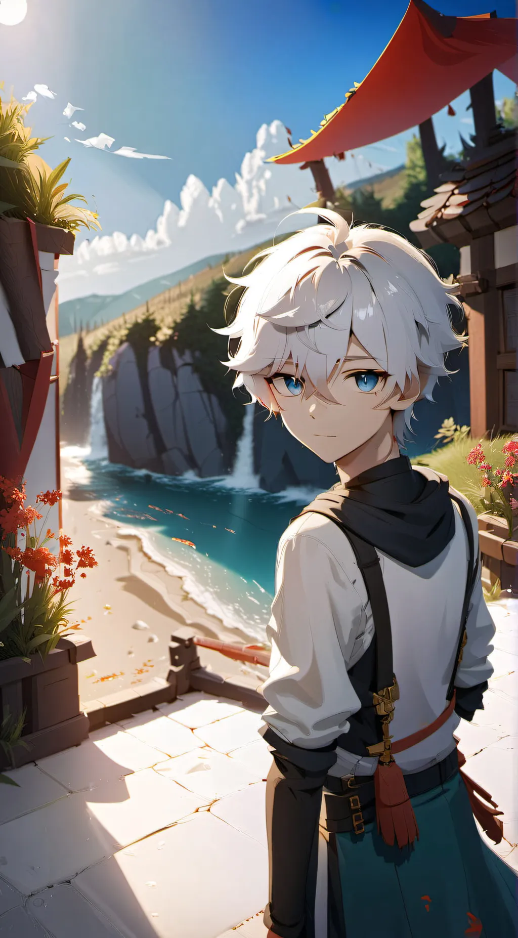 ai character: Luke  background