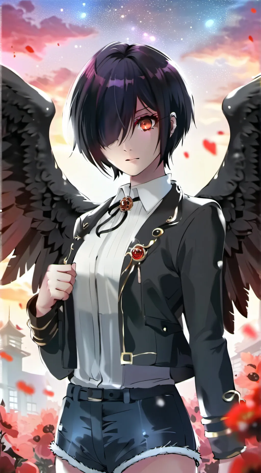 ai character: kira background
