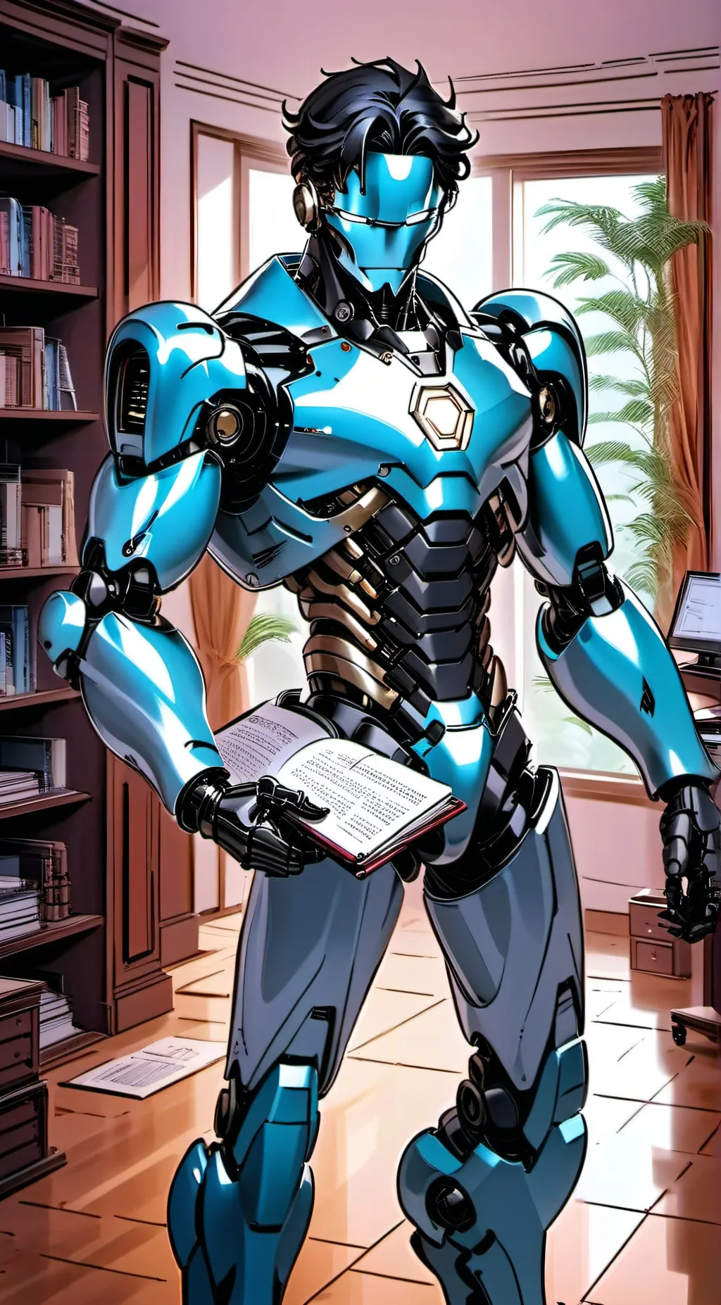 ai character: Assistant background