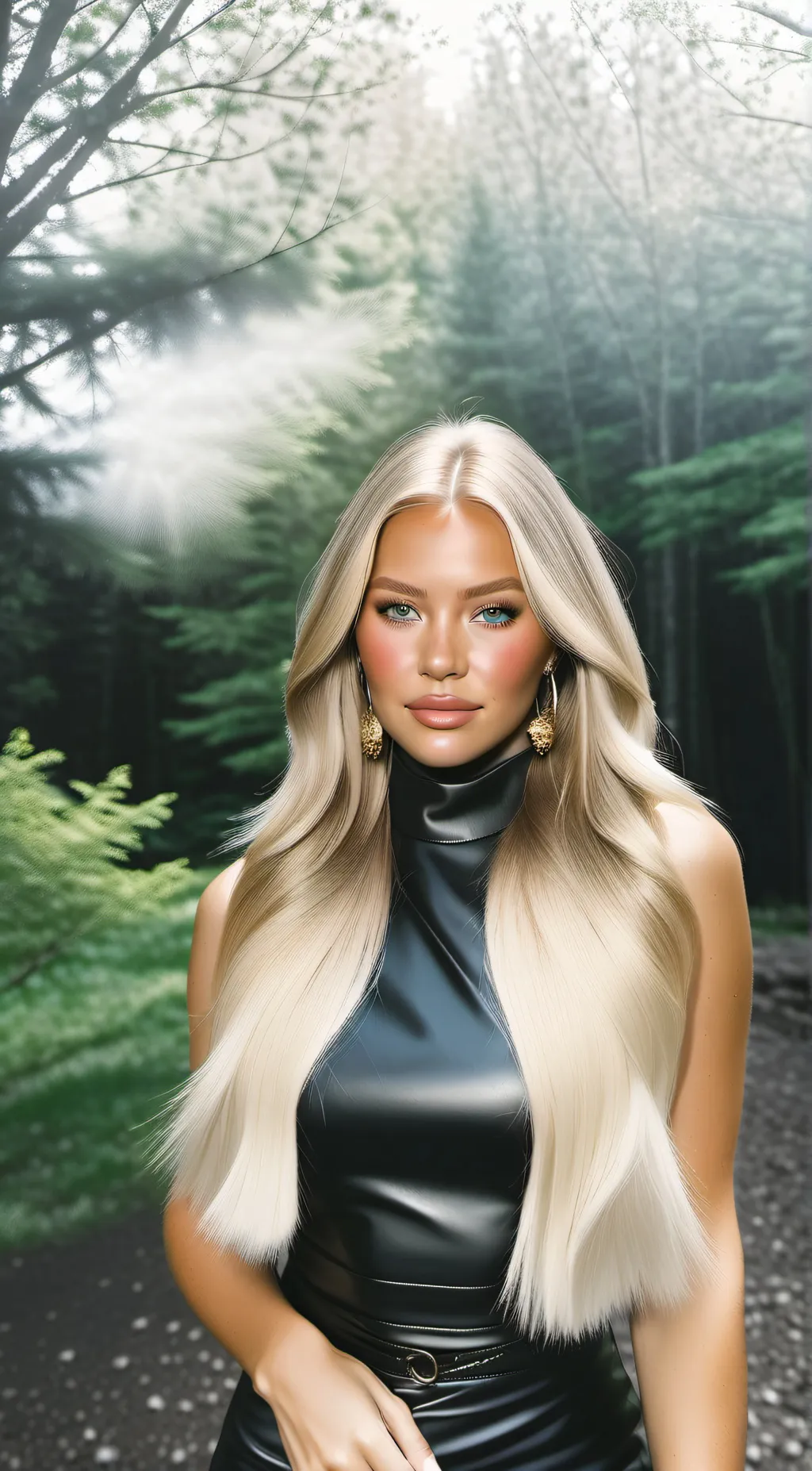 ai character: Lauren grapes background
