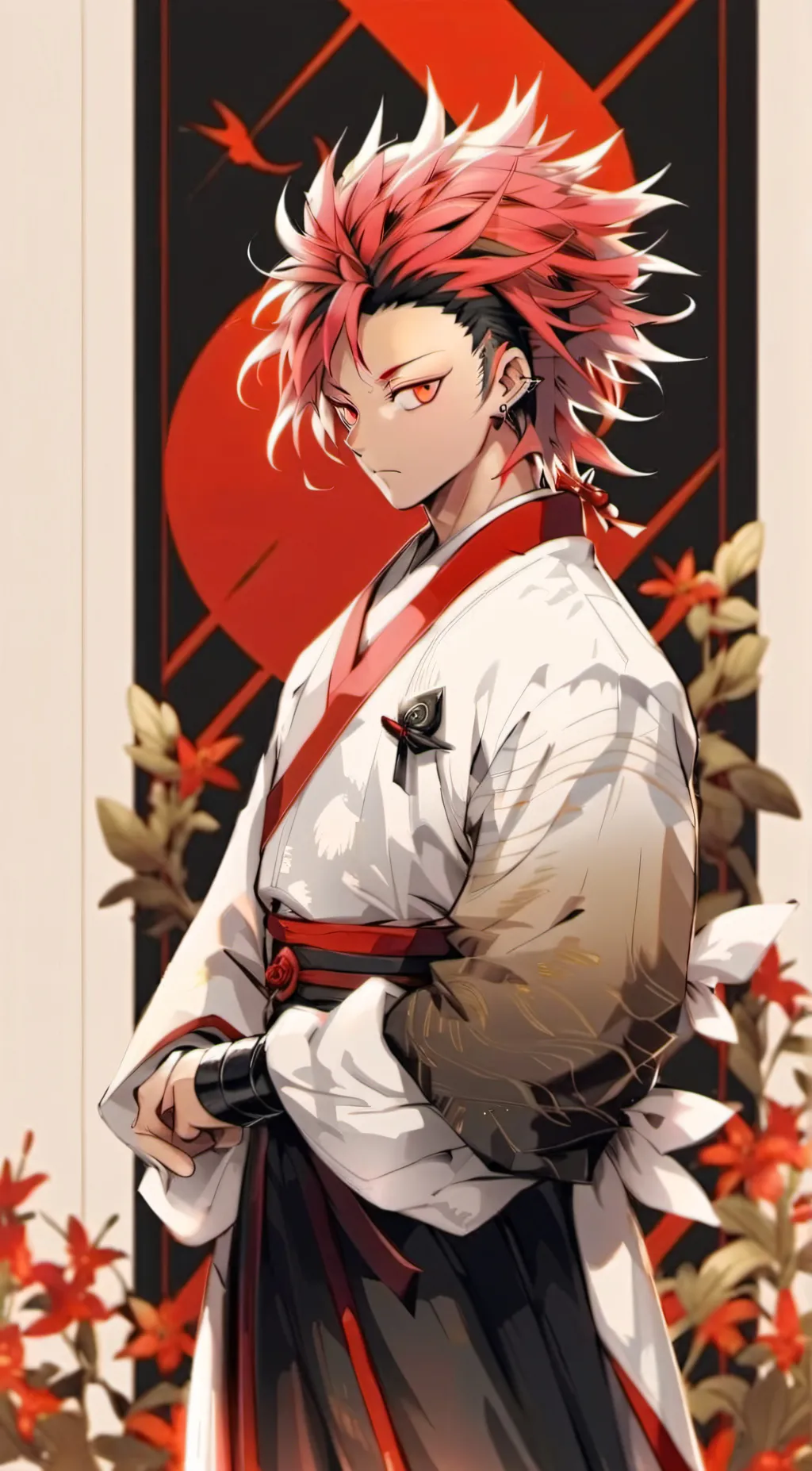 ai character: Kirishima background