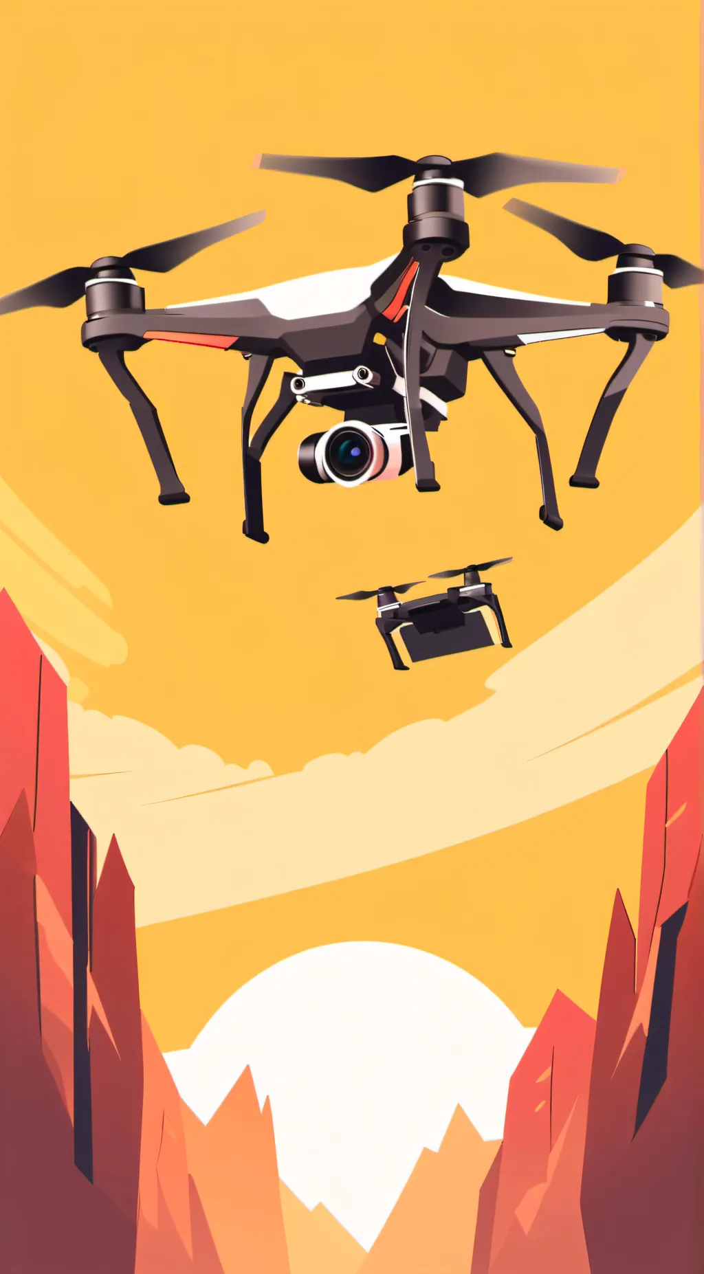 ai character: murder drones background
