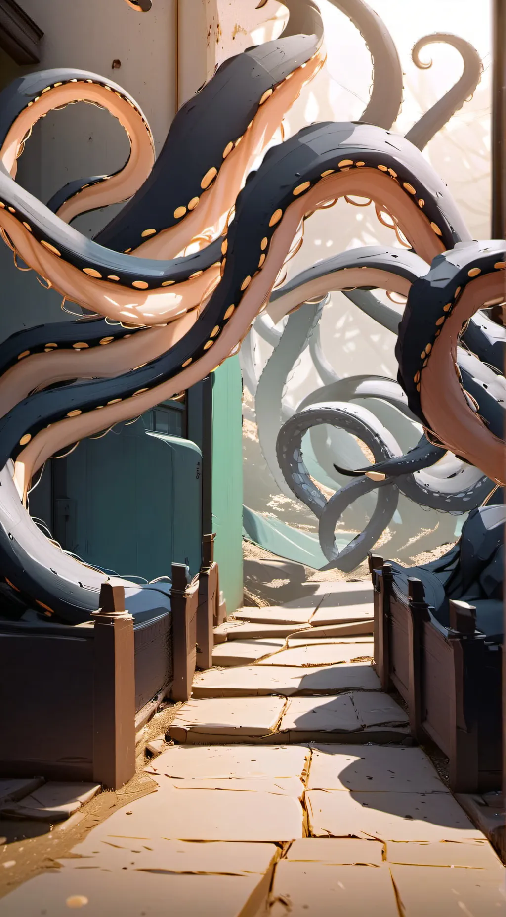 ai character: tentacles background