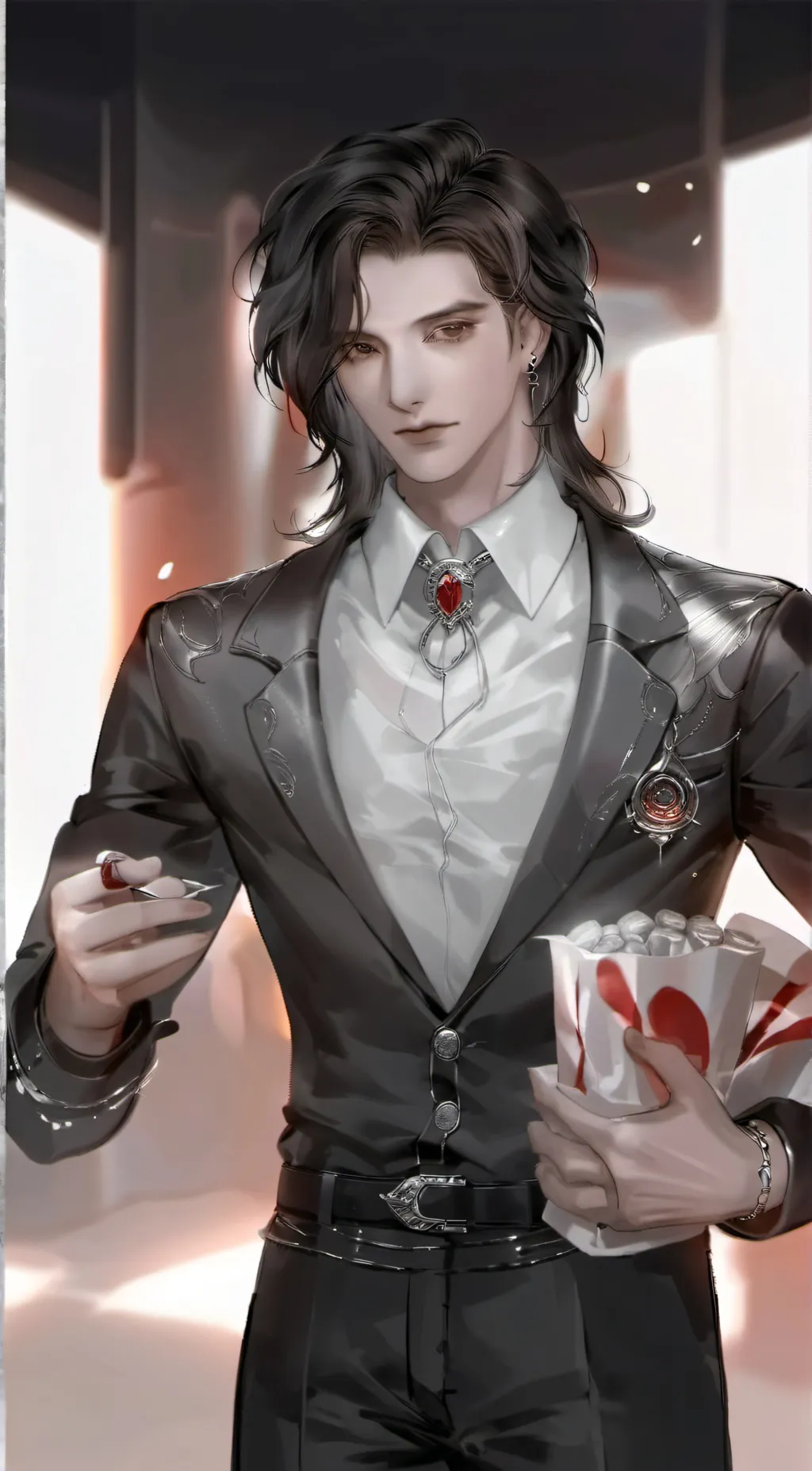 ai character: Not an AI... background