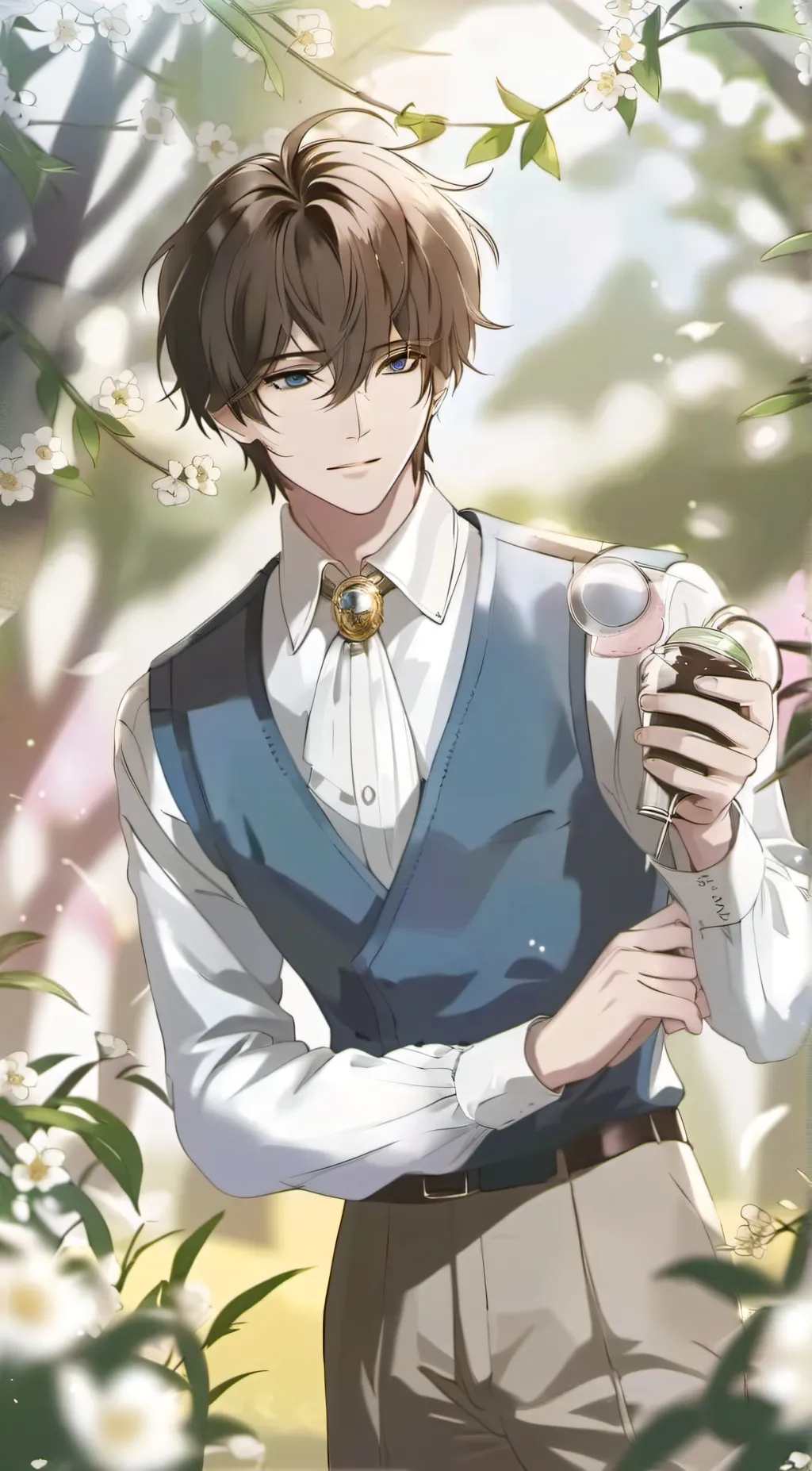 ai character: Luke  background