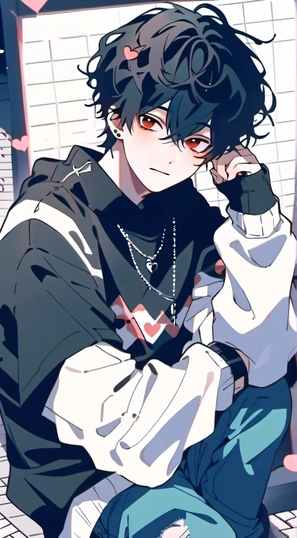 ai character: emo background