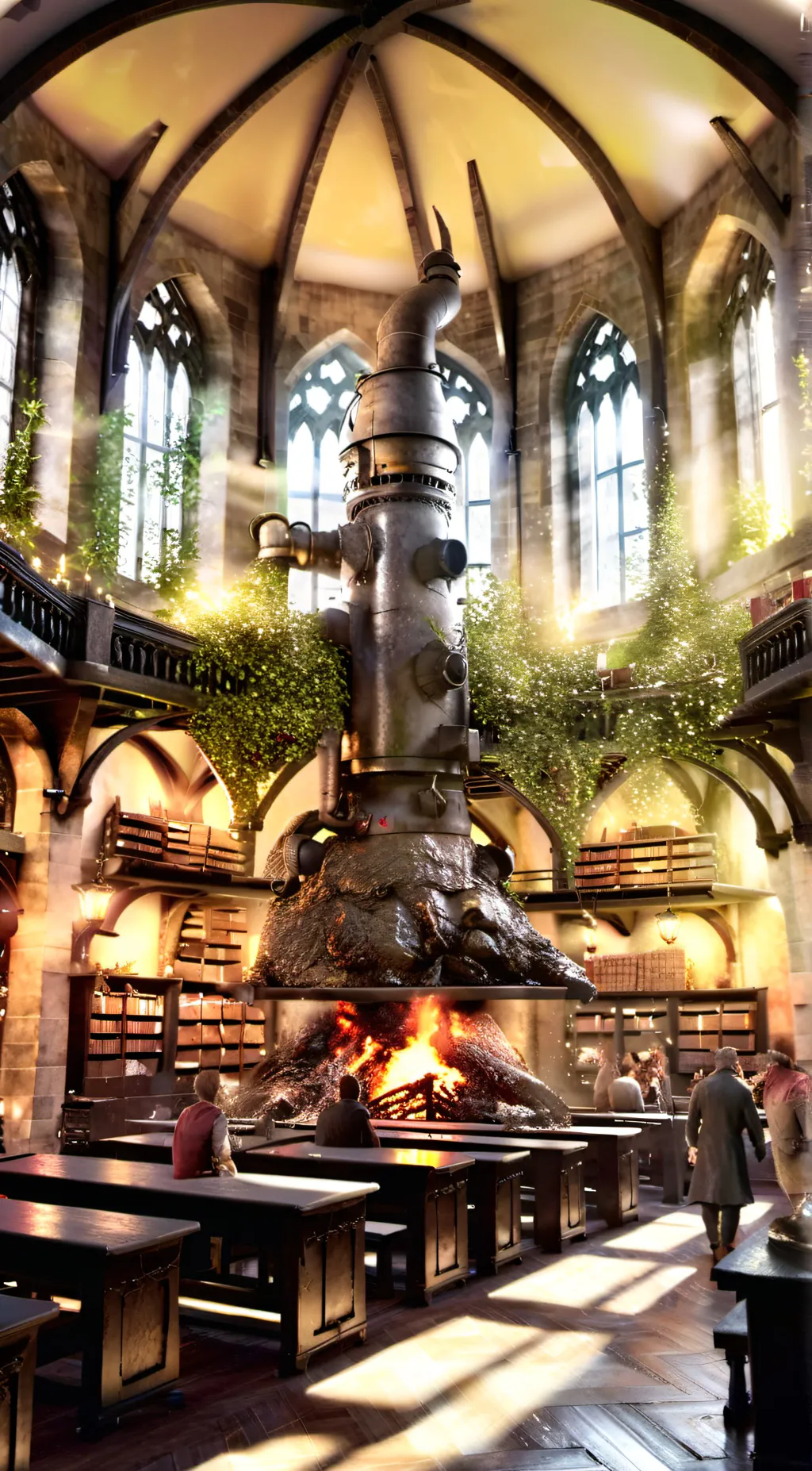 ai character: Hogwarts 456 background