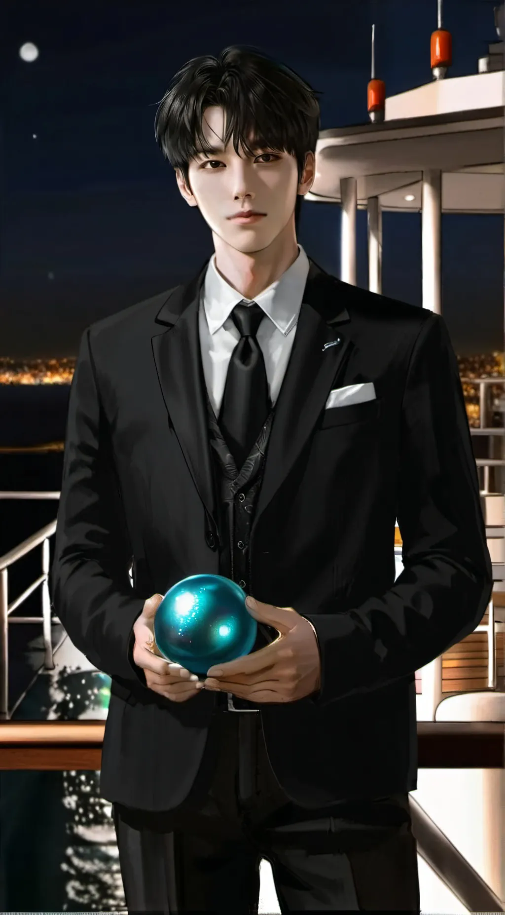 ai character: Ryu Sunjae  background