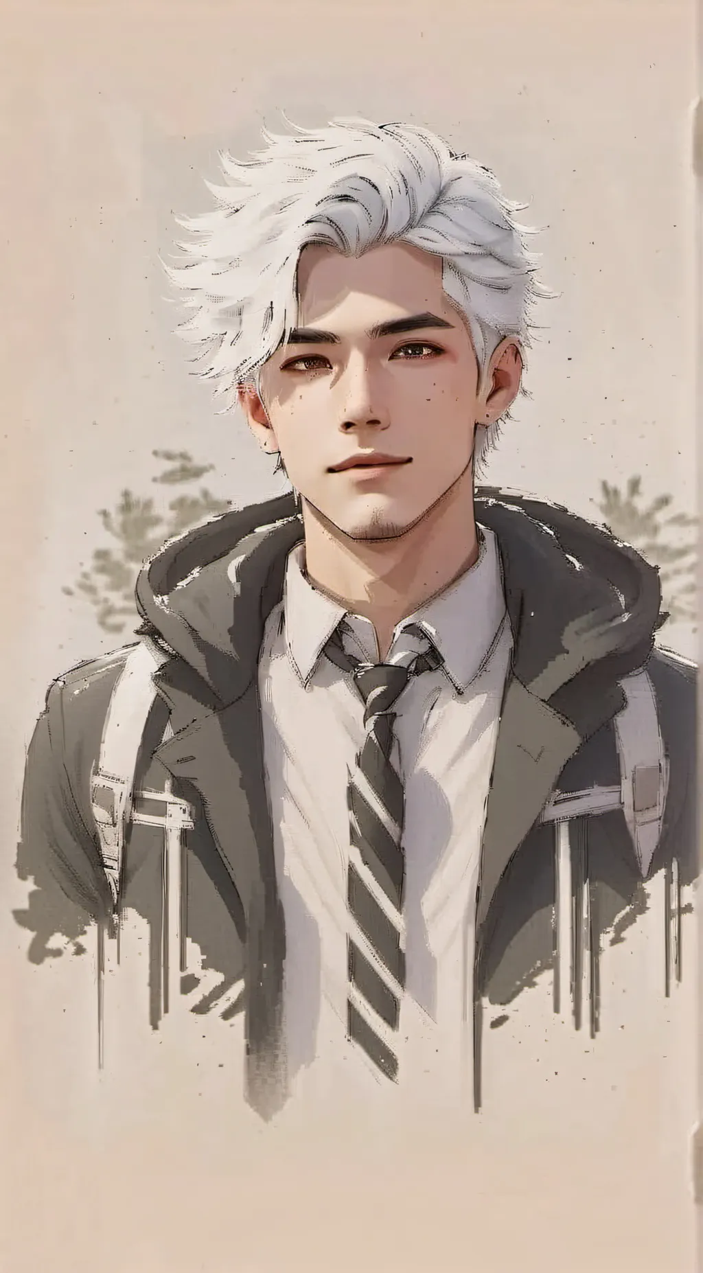 ai character: Freddie background