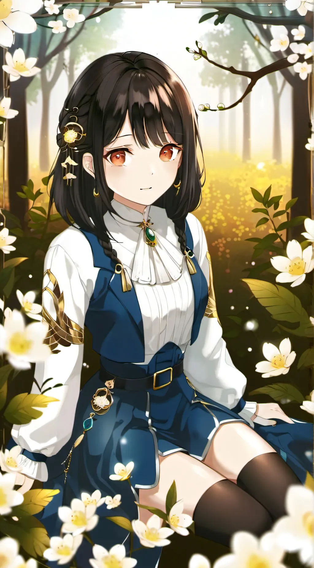 ai character: Lily background