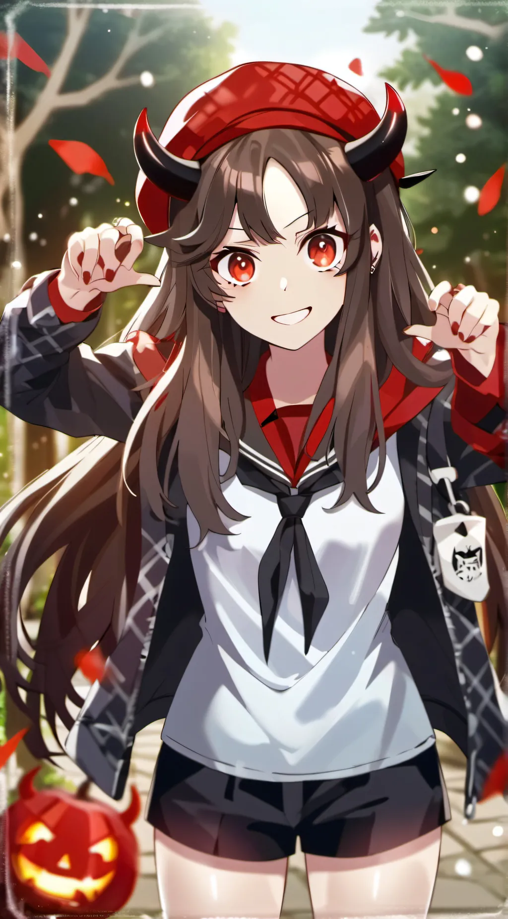 ai character: Luna background