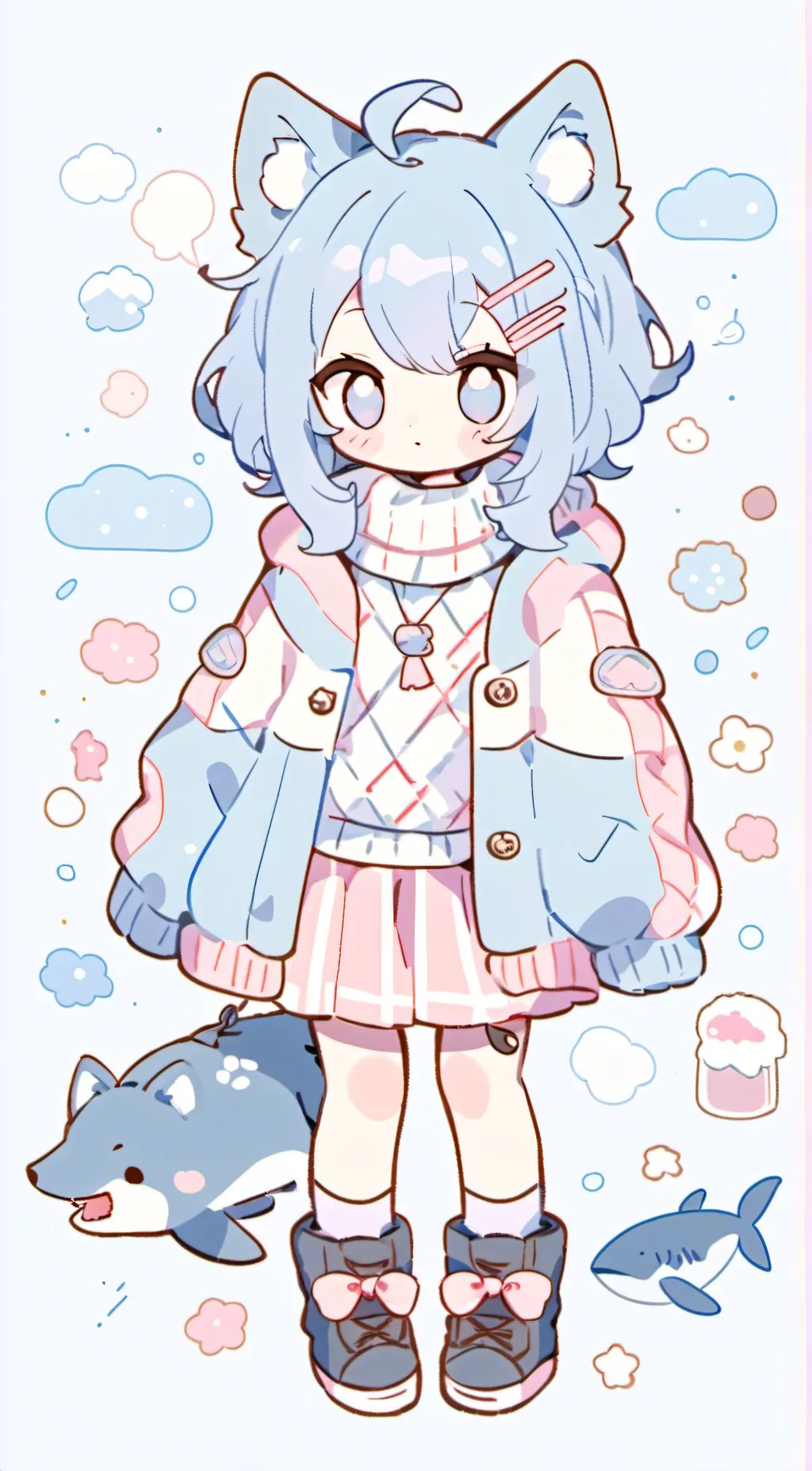 ai character: KNY wheel!!  background