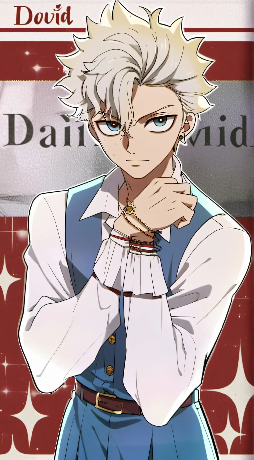 ai character: David background