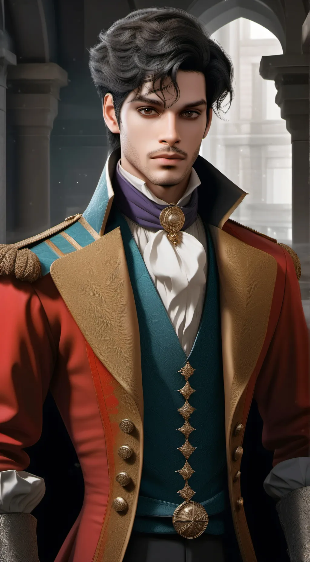 ai character: The Dragon Prince background