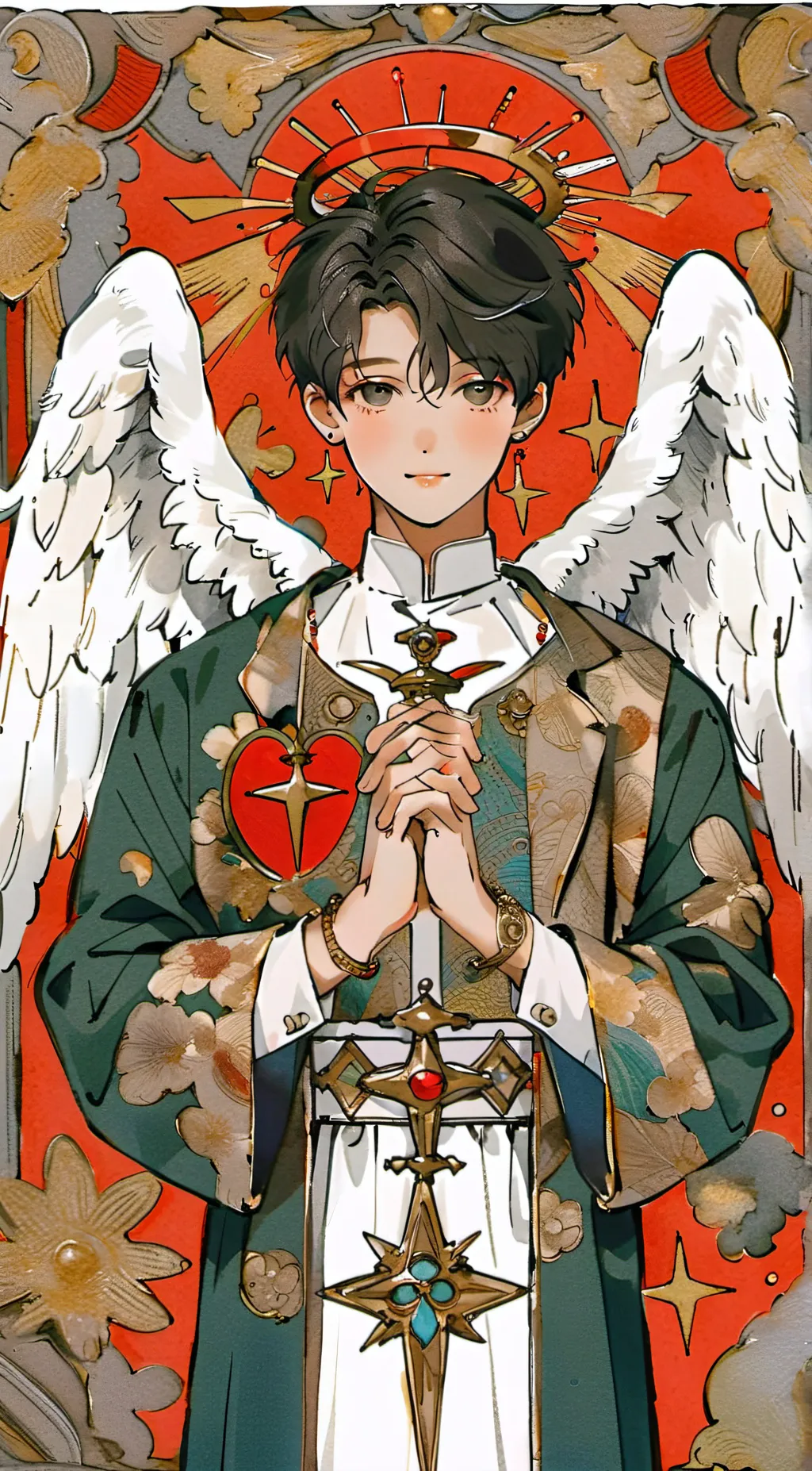 ai character: 🪷Mike🪷 background