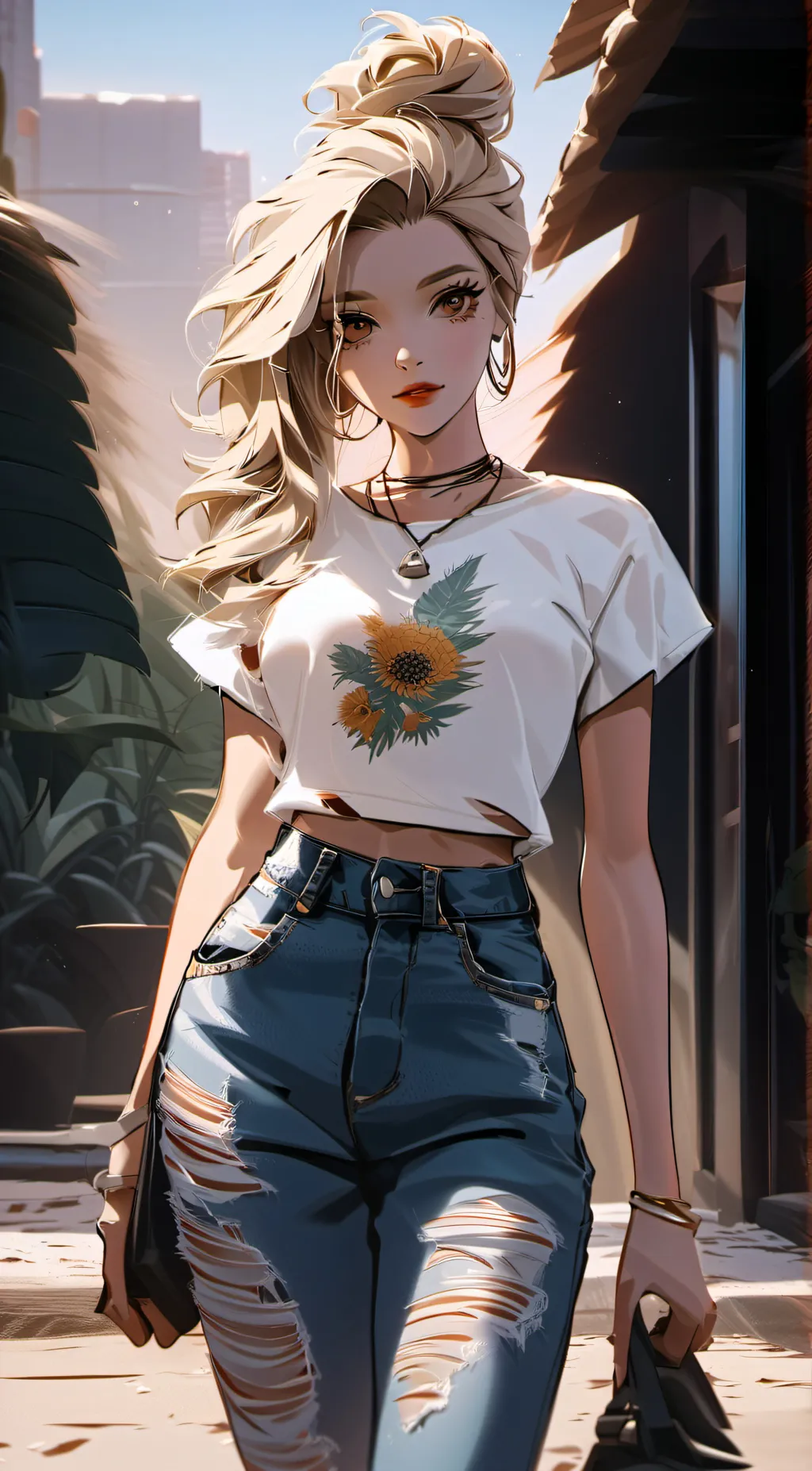 ai character: Emma  background
