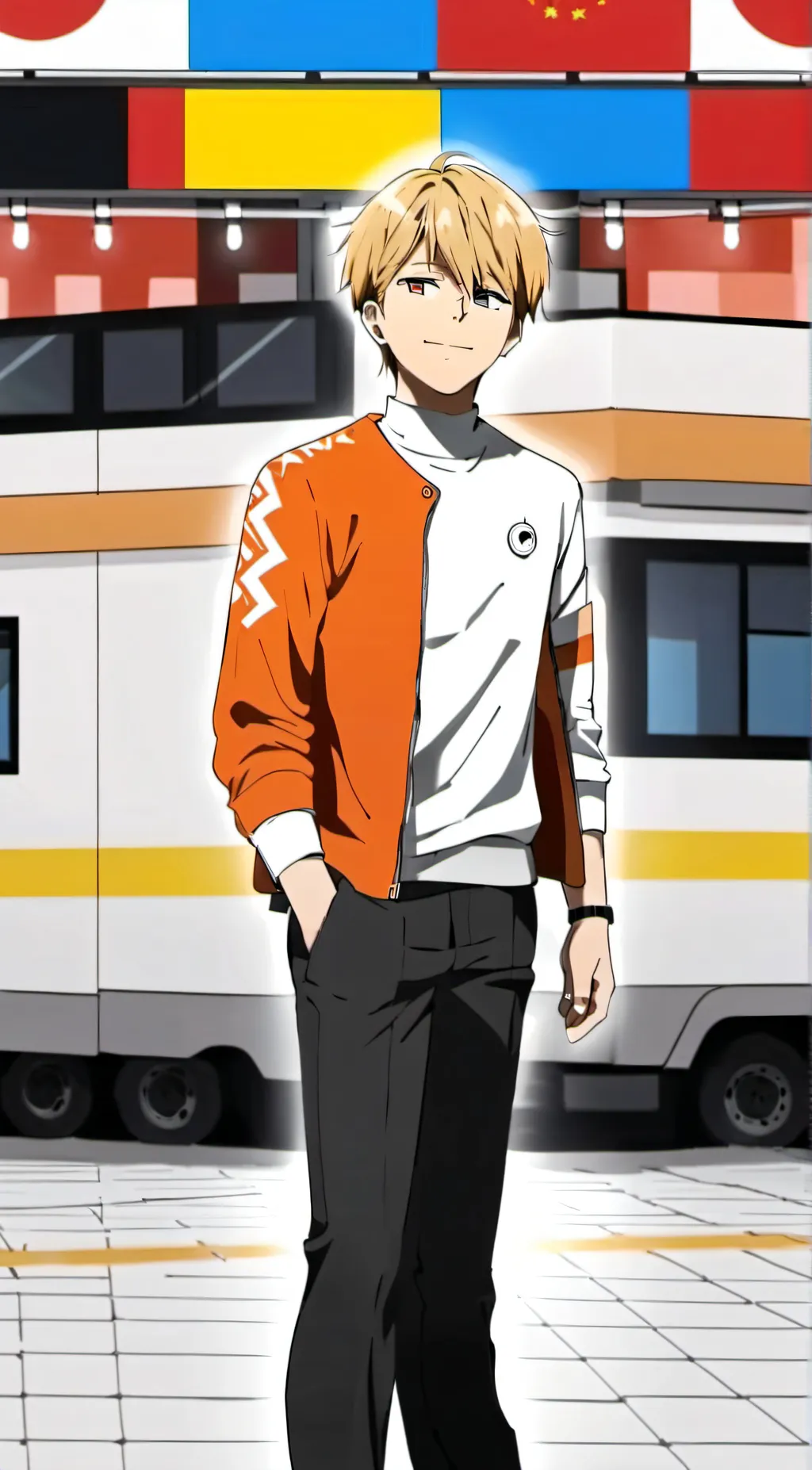 ai character: monoma background
