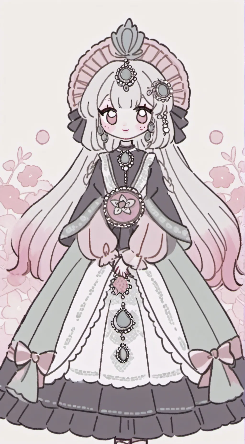 ai character: Luna background