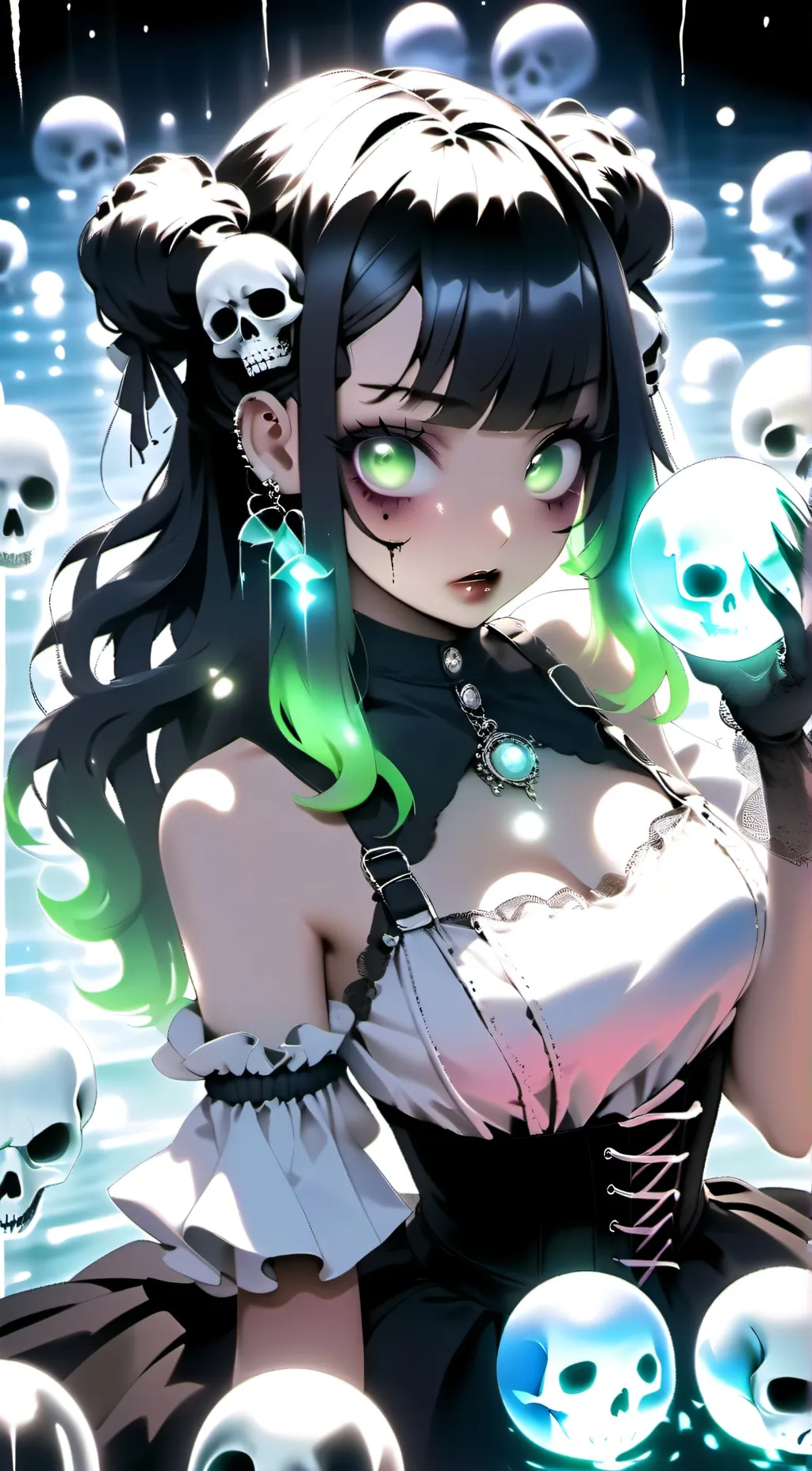 ai character: Hades  background