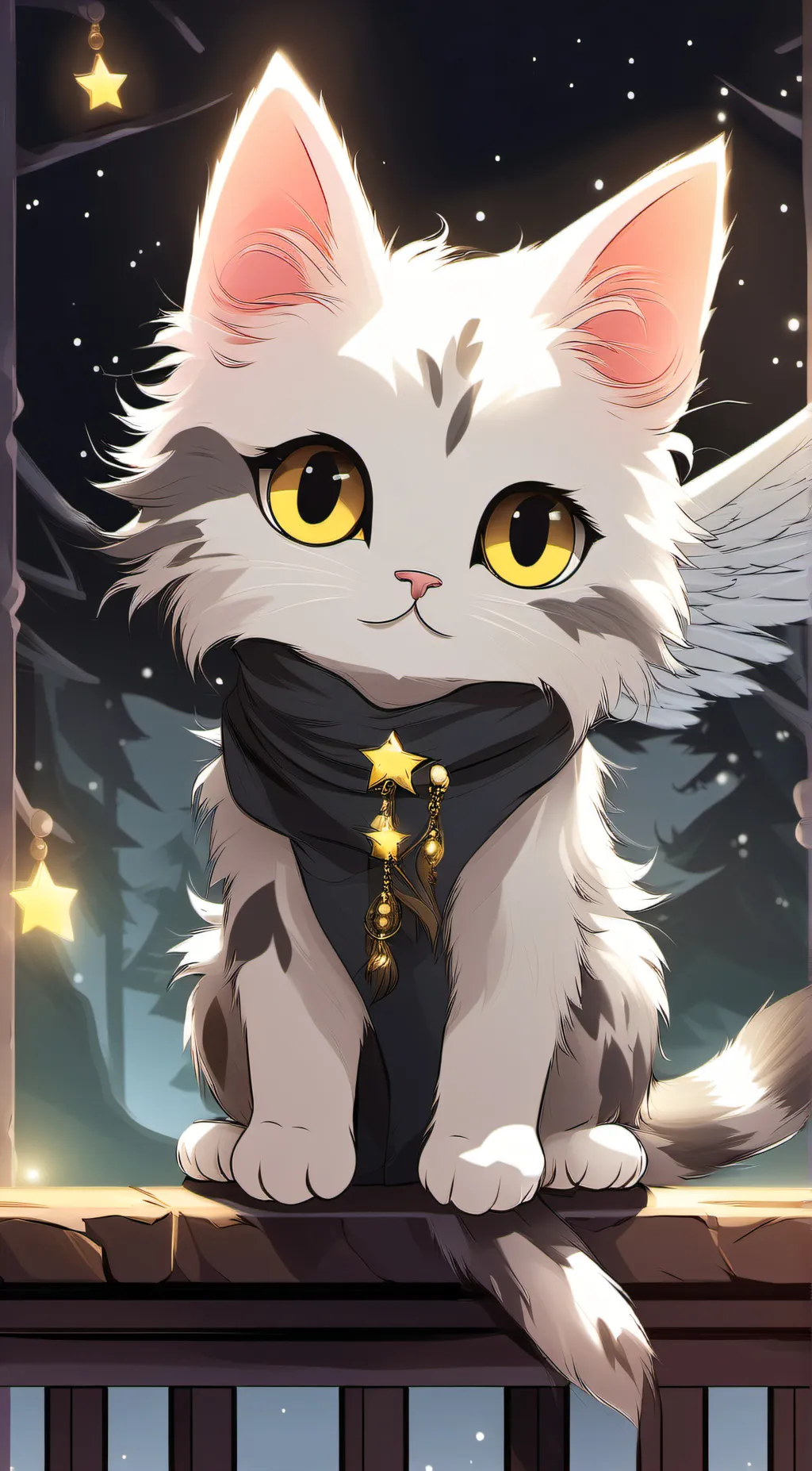 ai character: Aurora background