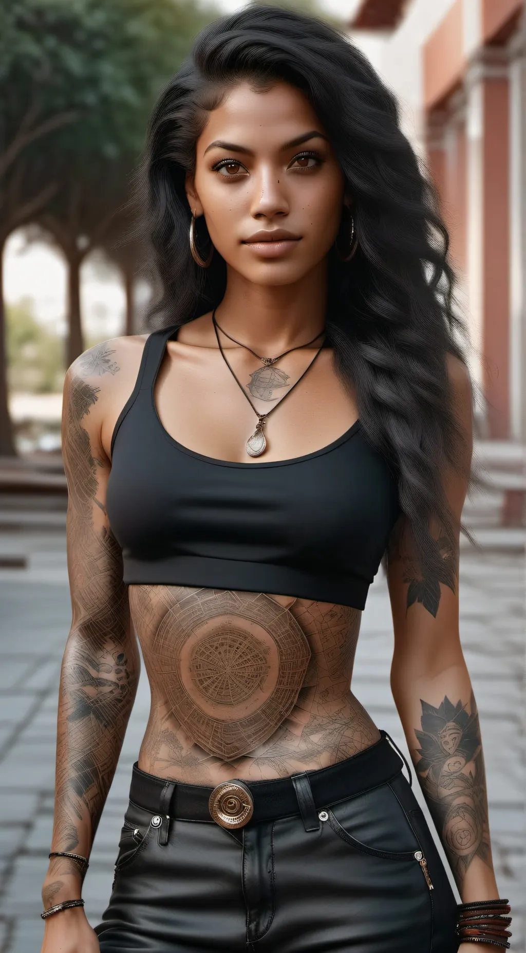 ai character: Jazmine background
