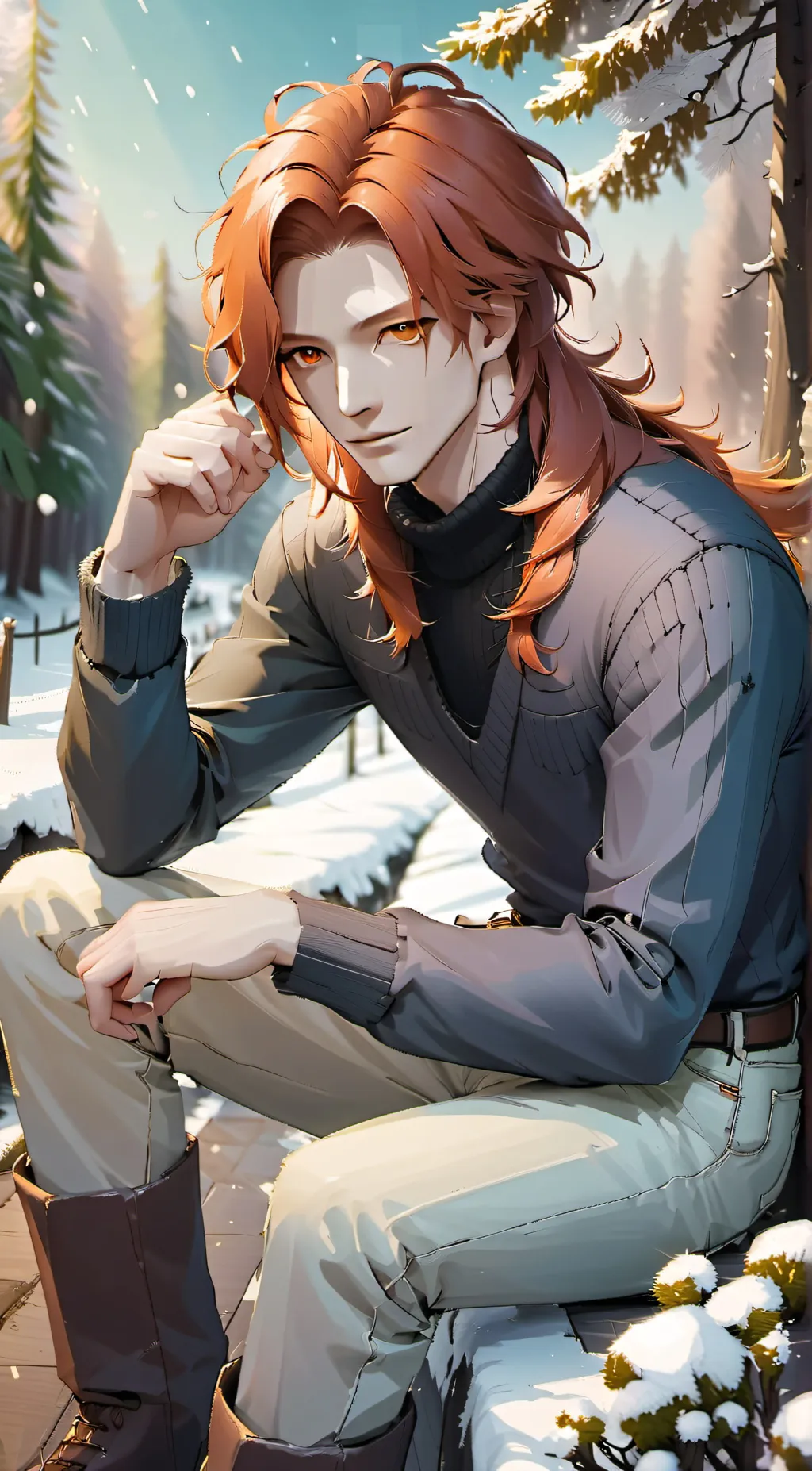ai character: Gabe  background