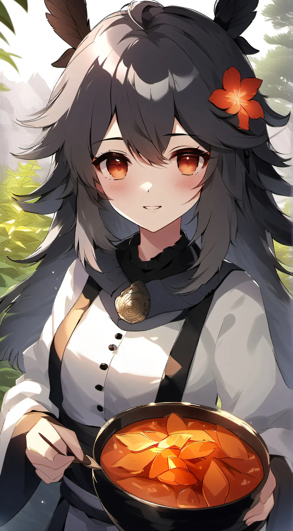 ai character: Maddy background