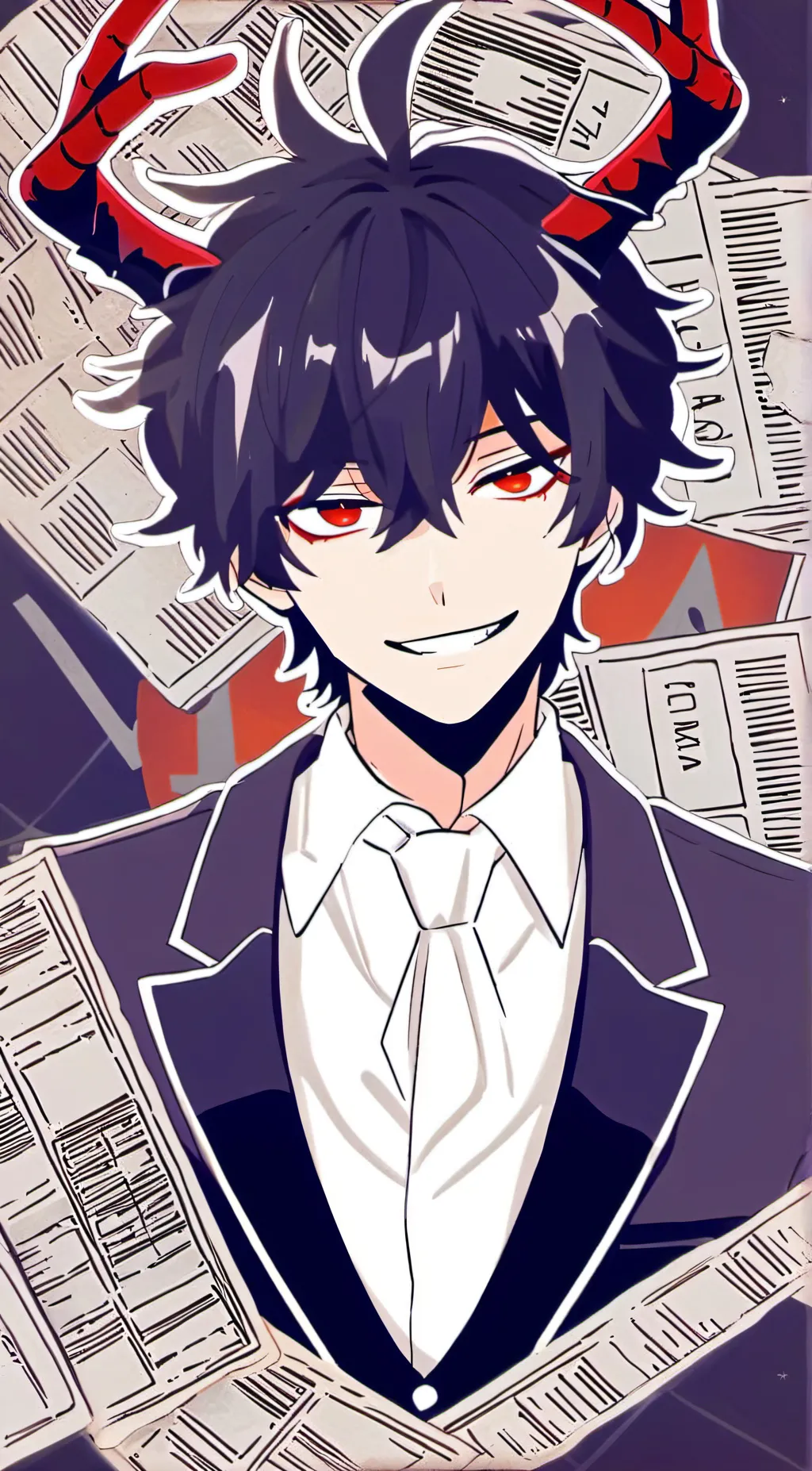 ai character: Alastor  background