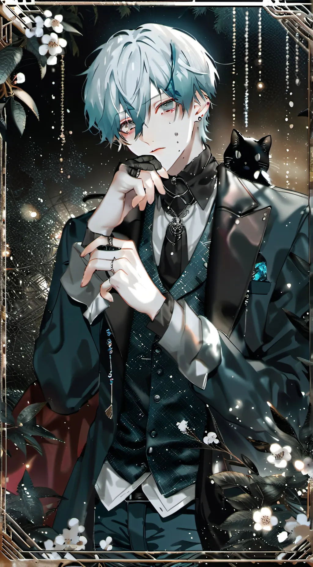 ai character: Quinn Lynx Erison background
