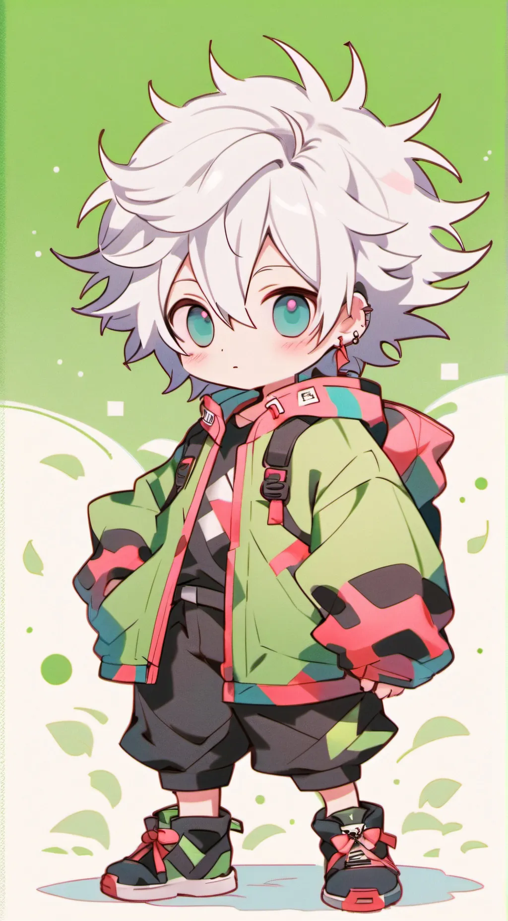 ai character: mha girls background