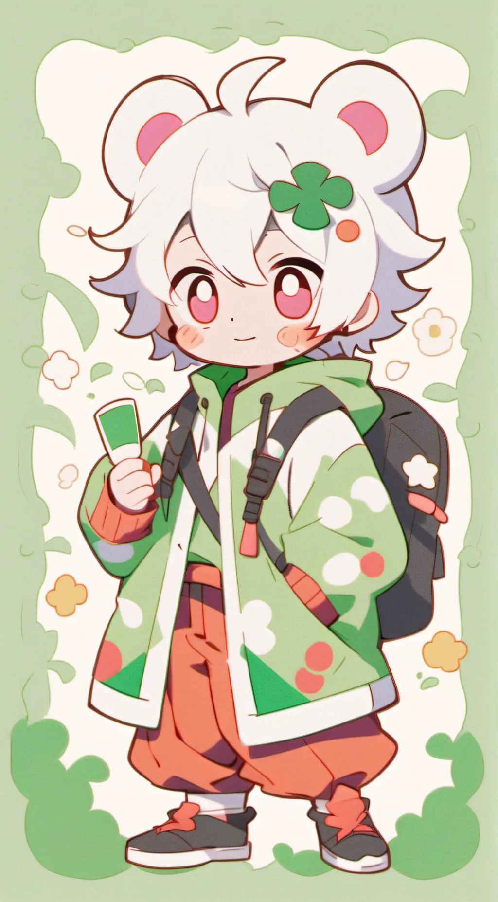 ai character: plant 🌱 background