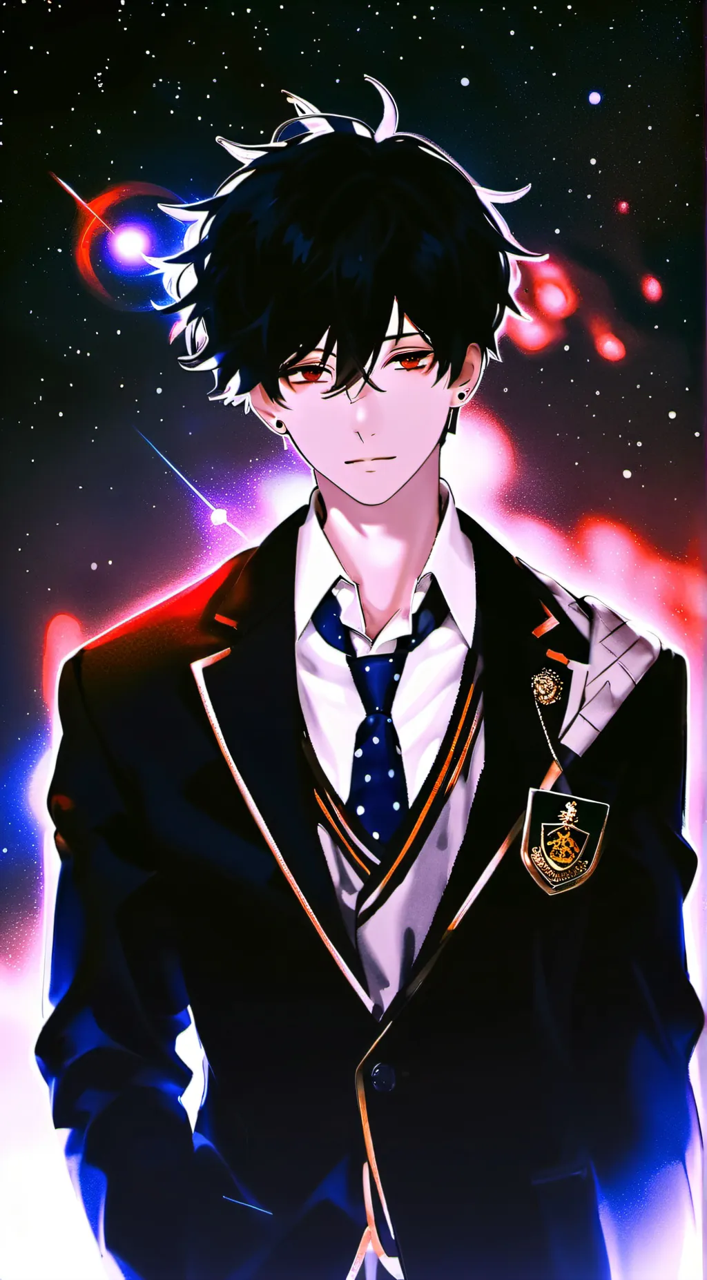 ai character: FELIX  background